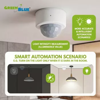 GREENBLUE Tuya Zigbee Bewegungssensor GB740