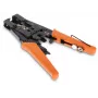 DELTA HT-5082R Ratschen-Crimpzange für isolierte und nicht isolierte Kabelschuhe 0,5-6 mm²