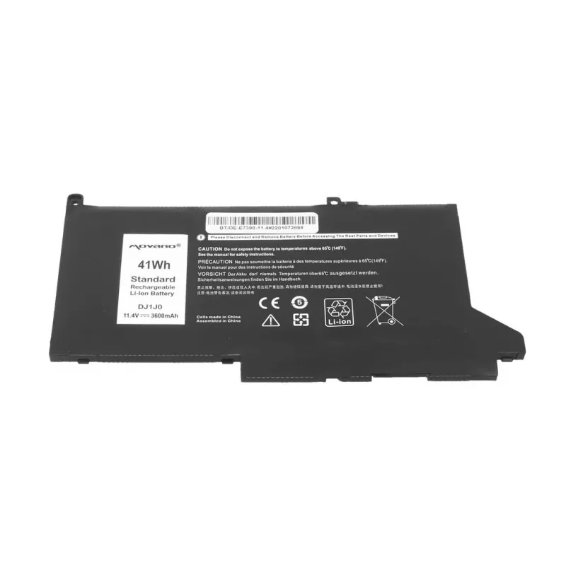 MOVANO Akku MYJ96 für Dell Latitude E7390, E7490 - 11,4 V - 3600 mAh (41 Wh)