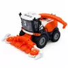 LEAN TOYS Mähdrescher mit Milchtanker, Bauer- und Kuhfiguren, Licht und Sound, 4-teiliges Bauernhof-Spielset