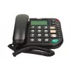 MAXCOM KXT 480 BB Schnurtelefon mit LCD-Display, Schwarz