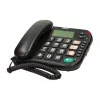 MAXCOM KXT 480 BB Schnurtelefon mit LCD-Display, Schwarz