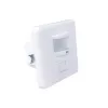 MACLEAN MCE18 PIR-Bewegungsmelder mit Geräuscherkennung, Wandmontage, 160°, 1200W, Weiß