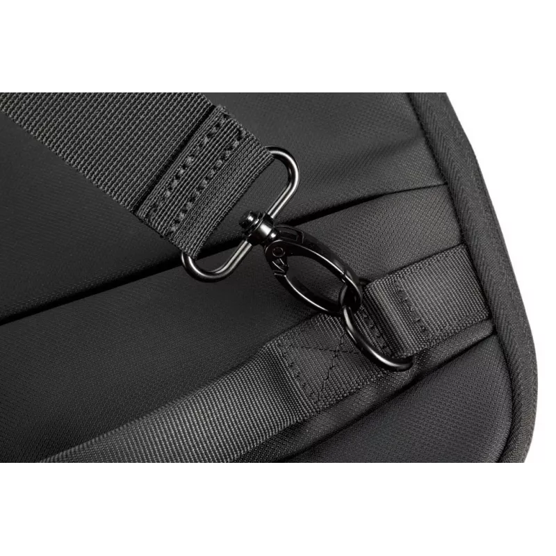 MODECOM Split 15 Laptoptasche 15,6 Zoll schwarz Polyester Aktentasche mit verstellbarem Schultergurt