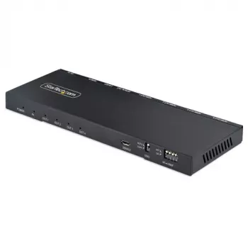 StarTech.com 4-Port 4K HDMI Splitter 1x4, 4K 60Hz, HDMI 2.0, HDCP 2.2, HDR10, 18Gbps, EDID Copy, Stahlgehäuse