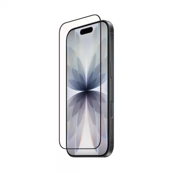 CRONG Tempered Glass OptiRed Displayschutz für Apple iPhone 17 - 9H Härte, 0,33mm, Ultraklar, oleophob, blasenfrei, 1 Stück