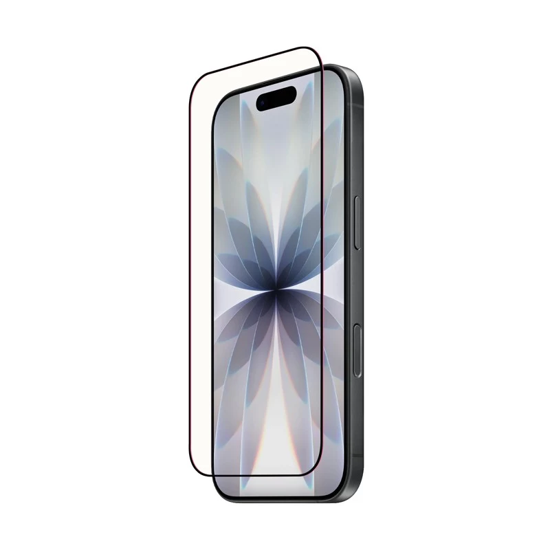 CRONG Tempered Glass OptiRed Displayschutz für Apple iPhone 17 - 9H Härte, 0,33mm, Ultraklar, oleophob, blasenfrei, 1 Stück