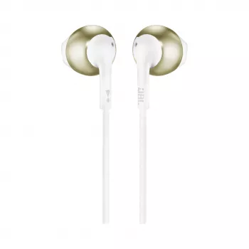 JBL T205 Champagner-Gold In-Ear-Kopfhörer mit Mikrofon