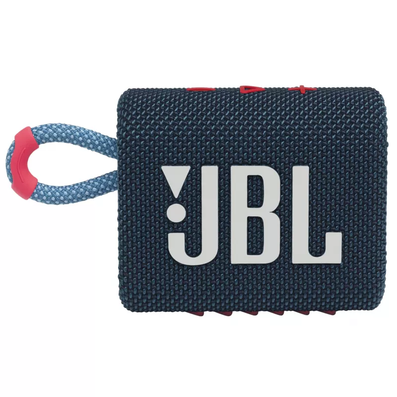 JBL Go 3 Tragbarer Bluetooth-Lautsprecher - Blau