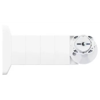 SATEL BRACKET-E-OPAL-EX Halterung für Bewegungsmelder, 360° Drehung, 90° vertikale & 45° horizontale Einstellung, ABS-Kunststoff, Weiß