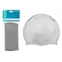 Bestway 26006 Silikon-Badekappe Silber