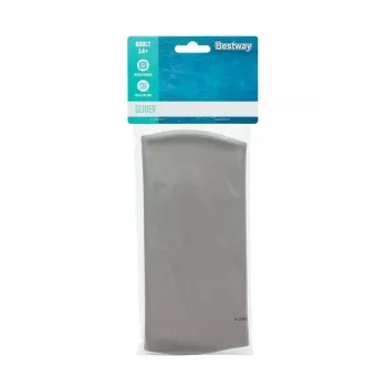 Bestway 26006 Silikon-Badekappe Silber