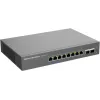 Grandstream GWN7721P Layer 2 Lite Managed 2,5-Gigabit-PoE+-Switch, 5 Ports (4x 2,5G PoE+, 1x 2,5G), 60W Budget, lüfterlos, Cloud/Web-verwaltet