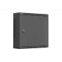 LANBERG TPR 10 Wandmontage-Netzwerkschrank 400x400x140 mm Schwarz, montiert, 10-Zoll, Glastür