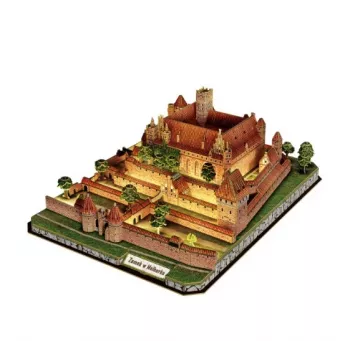 CubicFun 3D Puzzle Schloss Malbork mit LED-Beleuchtung - 200 Teile