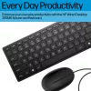 HP Wired Desktop 320MK Maus- und Tastatur-Kombination - Schwarz