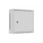 Lanberg TPR 10 Wandmontage-Installationsschrank mit Mesh-Platte 340x340x140 mm Grau (montiert)