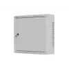 Lanberg TPR 10 Wandmontage-Installationsschrank mit Mesh-Platte 340x340x140 mm Grau (montiert)
