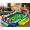 LEAN TOYS 2-in-1 Tischfußball- und Air-Hockey-Spiel für 2 Spieler