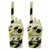 LEAN TOYS Militär Walkie-Talkies USB Reichweite 200M Khaki 2 Stk.