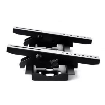 EDBAK LWB2 LFD Neigbare Wandhalterung für 37-70 Zoll Bildschirme, 60 kg, VESA 600x400, Schwarz