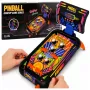 LEAN TOYS Arcade-Spiel Flipperautomat Tisch Flipper Punktezähler Lichter Sounds