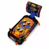 LEAN TOYS Arcade-Spiel Flipperautomat Tisch Flipper Punktezähler Lichter Sounds