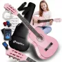 SUPRIMO JRC SET PK Konzertgitarre 1/4 Pink mit Zubehör