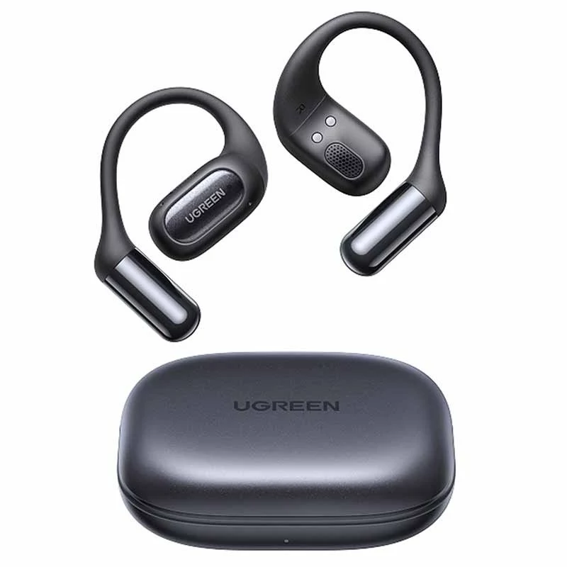 UGREEN HiTune FitBuds WS213 True Wireless Earbuds, Bluetooth 5.2, IPX4, Touch Control, ENC Mikrofon, 24h Akku, Schwarz
