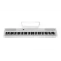 Artesia PA-88H WH 88-Tasten Digitalpiano mit graduierter Hammermechanik, 12 Klangfarben, 64-stimmiger Polyphonie, eingebauten Stereo-Lautsprechern, USB-MIDI und Sustain-Pedal - Weiß