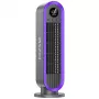 AWEI F52 Tragbarer Turmventilator 3600mAh USB-C wiederaufladbar Grau
