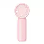 USAMS BC Series Handventilator Pink 500mAh Tragbarer USB-Aufladbarer 3-Gang-Mini-Ventilator