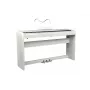 Ringway RP35 WH Digitalpiano mit Ständer und 3-Pedal-Einheit, 88 Tasten Graded Hammer Action, Weiß