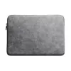 UGREEN Laptop-Hülle 13-13,9 Zoll Grau PU-Leder Magnet-Ständer-Hülle