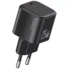 USAMS 25W GaN USB-C Schnellladegerät - Weiß