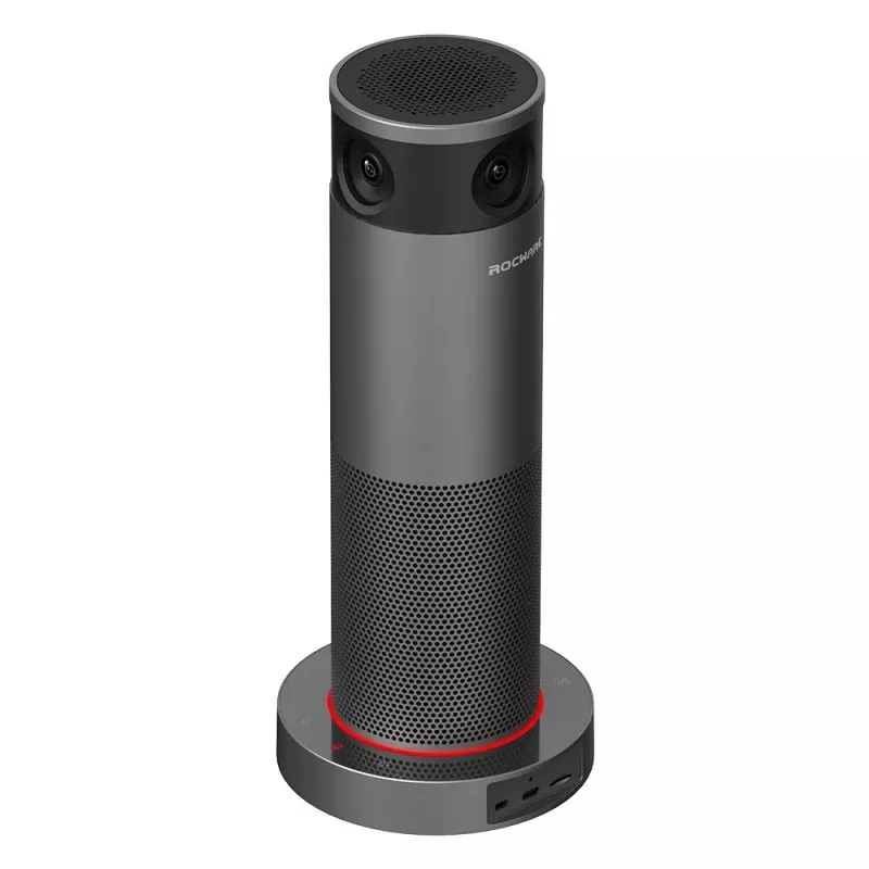 ROCWARE RC360 360° Panorama-WLAN-IP-Kamera, 1080P Full HD, Zwei-Wege-Audio, Nachtsicht, Innenbereich