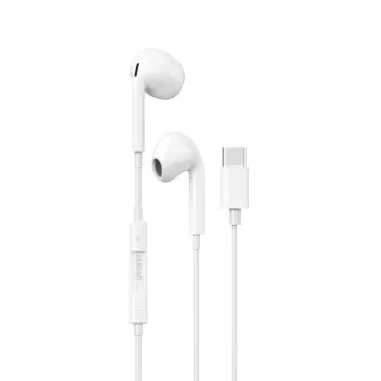 DUDAO X14ProT In-Ear-Kopfhörer mit USB-C-Anschluss, 1,2 m Kabel, Weiß