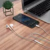 DUDAO X14ProT In-Ear-Kopfhörer mit USB-C-Anschluss, 1,2 m Kabel, Weiß