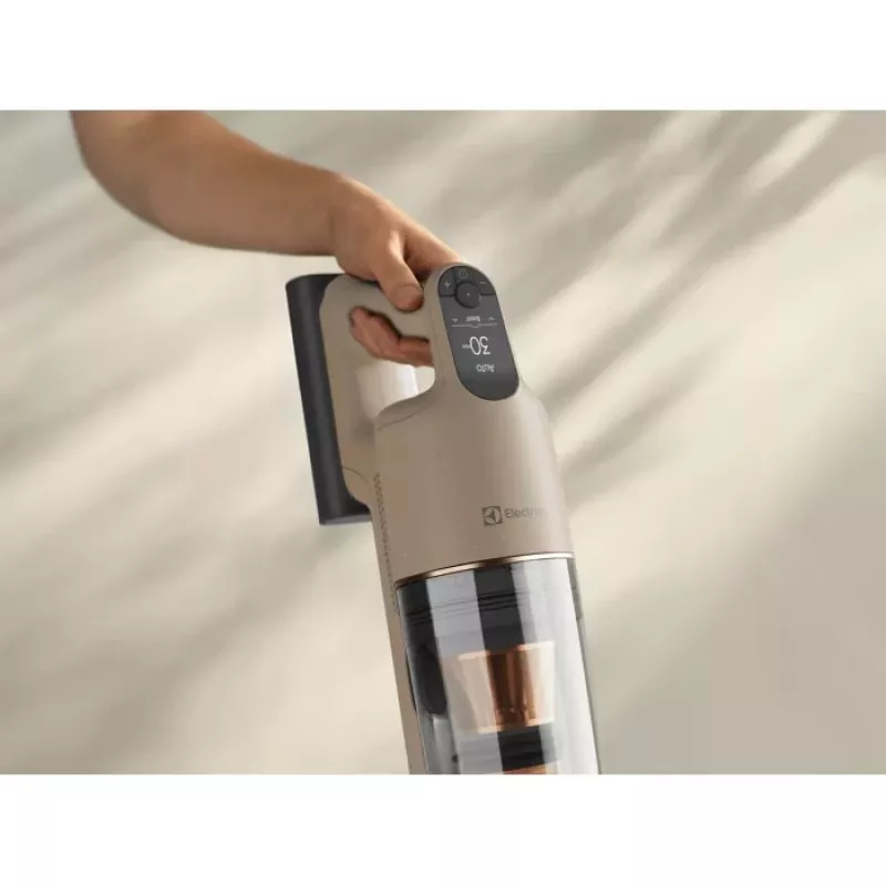 Electrolux EP91UB21WB Akku-Staubsauger, 25.2V, 60min Laufzeit, Satinweiß