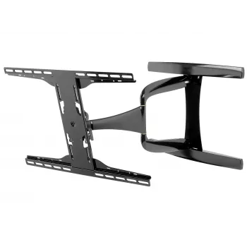Peerless-AV Designer Series SUA761PU Schwenkbare Wandhalterung für 37-75 Zoll Displays bis 68 kg, Schwarz