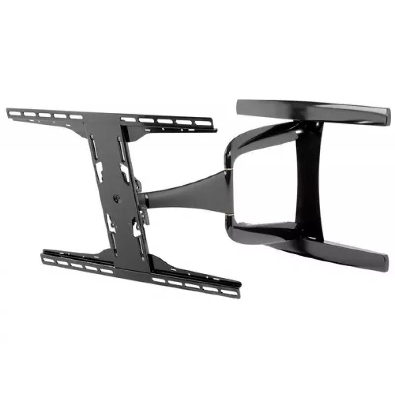 Peerless-AV Designer Series SUA761PU Schwenkbare Wandhalterung für 37-75 Zoll Displays bis 68 kg, Schwarz