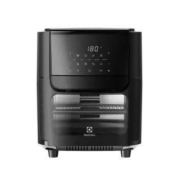 Electrolux AirFryer 800 EAF12B 3,5 l Digital-Touchscreen-Heißluftfritteuse, 1500 W, 8 Programme, Schwarz
