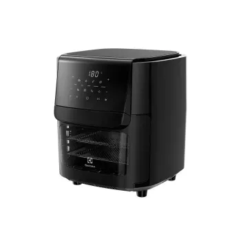 Electrolux AirFryer 800 EAF12B 3,5 l Digital-Touchscreen-Heißluftfritteuse, 1500 W, 8 Programme, Schwarz