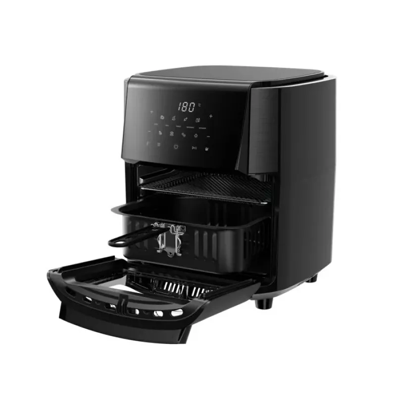 Electrolux AirFryer 800 EAF12B 3,5 l Digital-Touchscreen-Heißluftfritteuse, 1500 W, 8 Programme, Schwarz