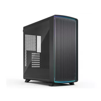 Fractal Design Summit Ambience Blackout TG Light Tint Mid Tower PC-Gehäuse (Schwarz/Walnuss)