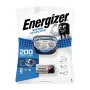 Energizer 326243 LED-Stirnlampe, 200 Lumen, IPX4 Spritzwassergeschützt, 3 AAA-Batterien enthalten, Schwarz