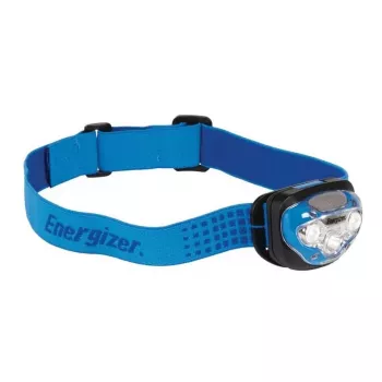 Energizer 326243 LED-Stirnlampe, 200 Lumen, IPX4 Spritzwassergeschützt, 3 AAA-Batterien enthalten, Schwarz