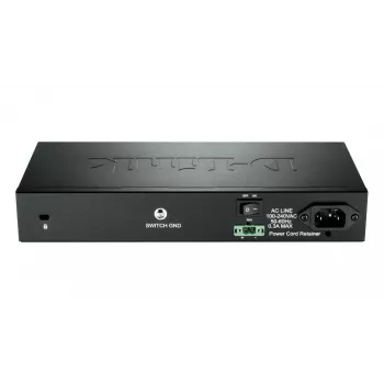 D-Link DGS-1210-10/ME/E Smart Managed Switch, 8x Gigabit Ethernet, 2x SFP, Rackmontierbar