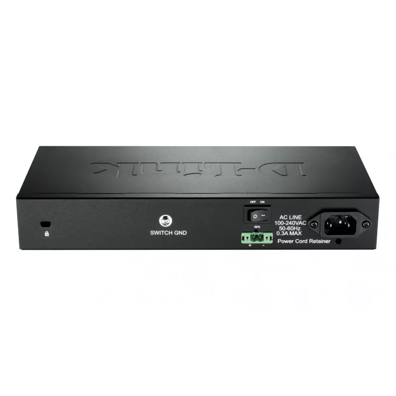 D-Link DGS-1210-10/ME/E Smart Managed Switch, 8x Gigabit Ethernet, 2x SFP, Rackmontierbar