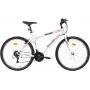 BIKE CITY MILANO 26 Weiß/Rosa Damen City Bike 6-Gang Shimano